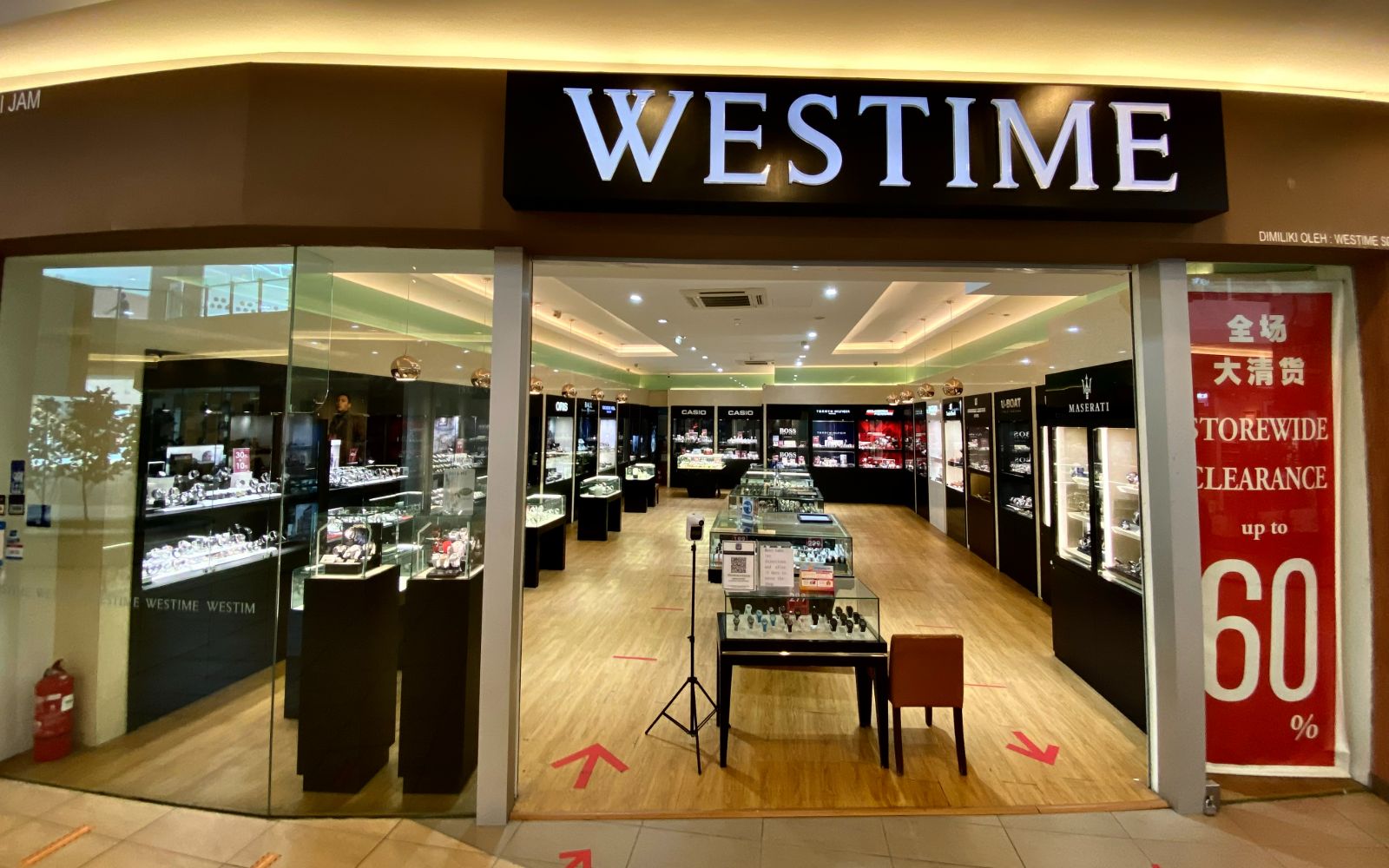 Shop location